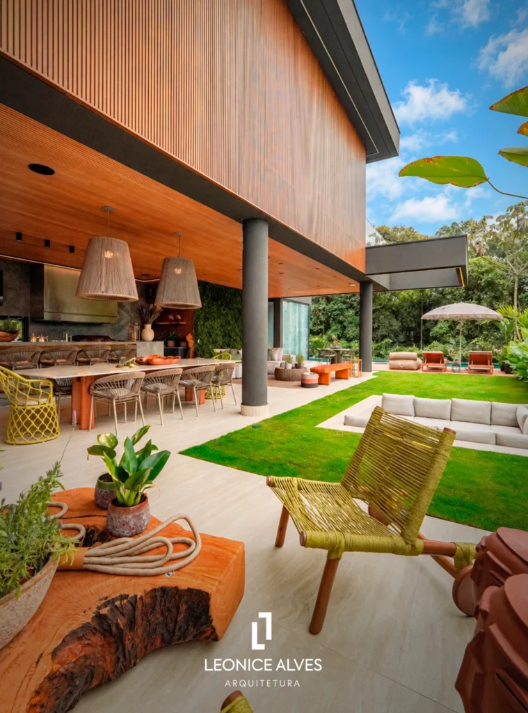 Casa no Tamboré - Escritório de Arquitetura Alphaville Leonice Alves